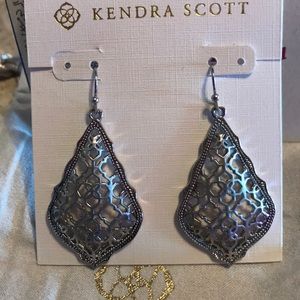 Kendra Scott Silver Addie Earrings